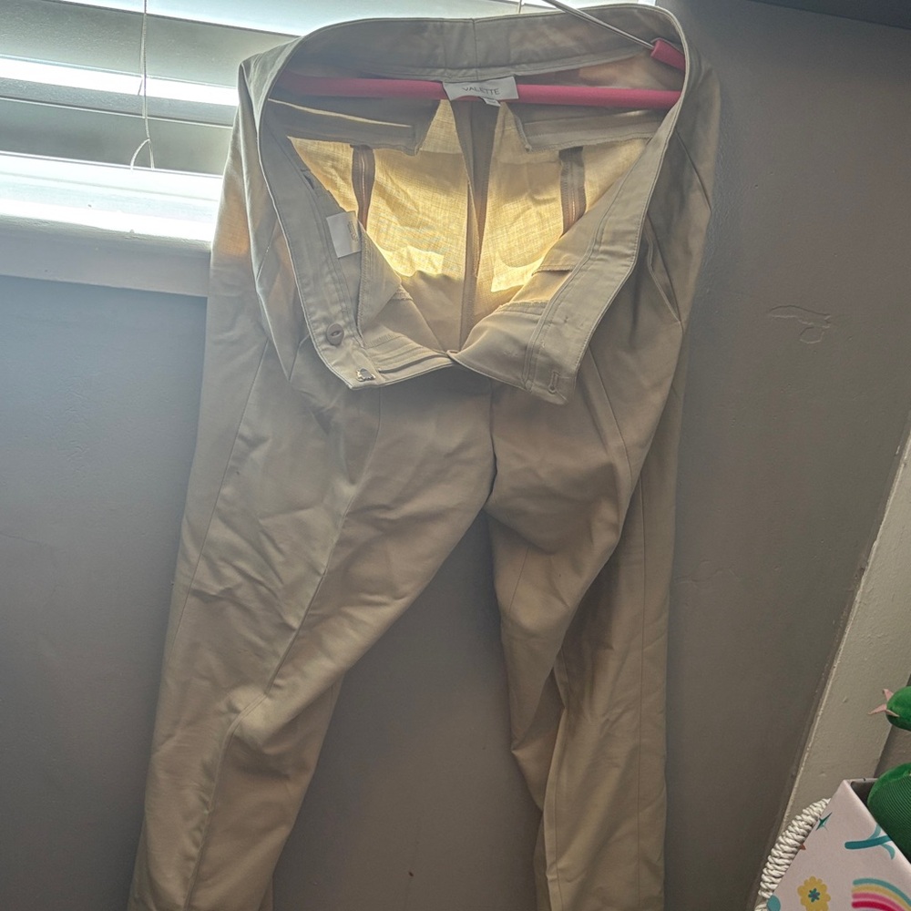 Valette Women's Tan Pantsuit